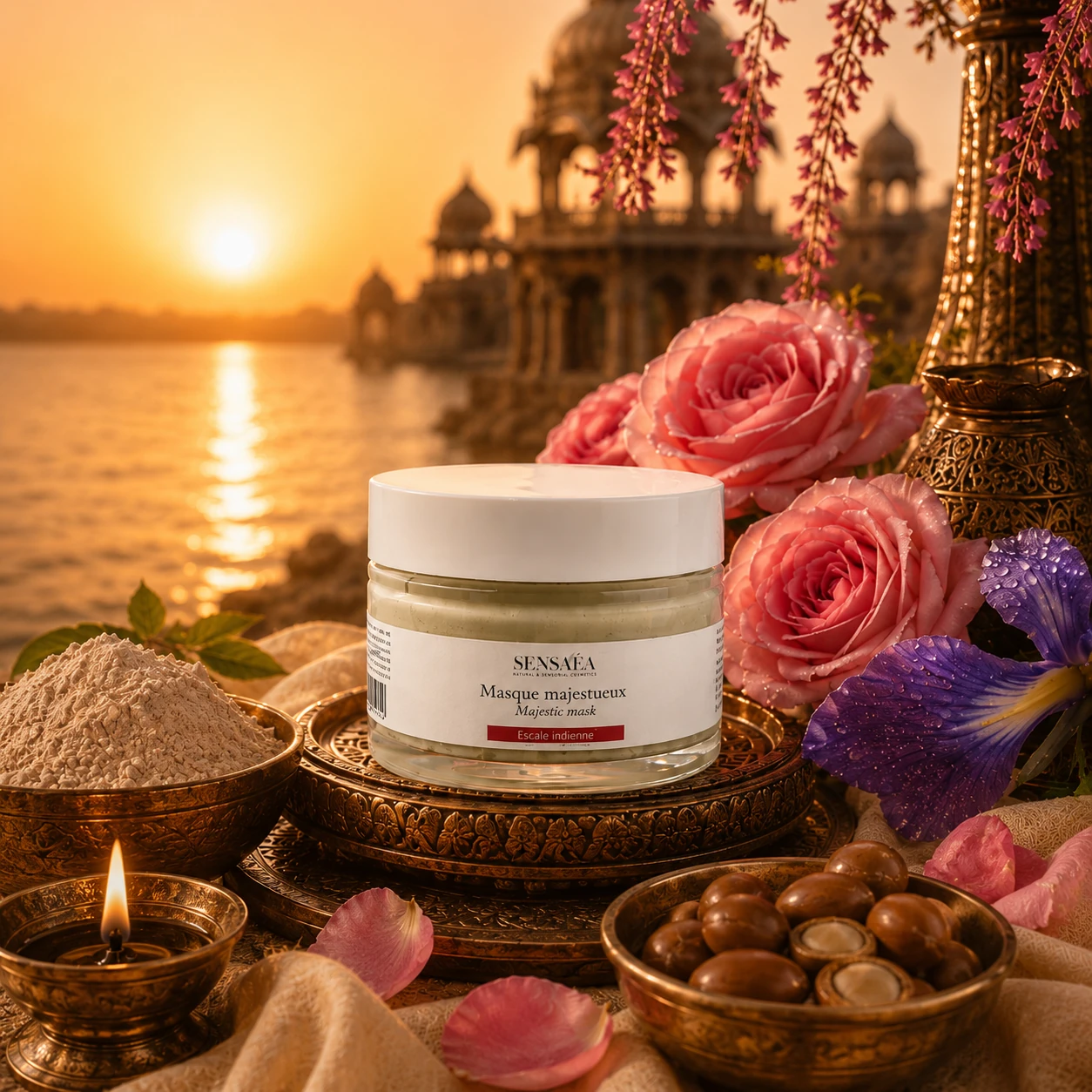 Masque majestueux — Escale Indienne SENSAÉA
